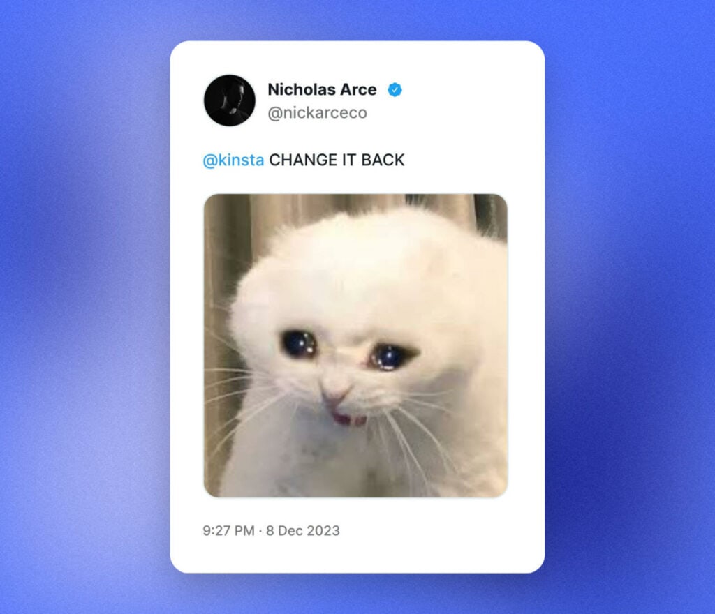 Kinsta rebrand feedback