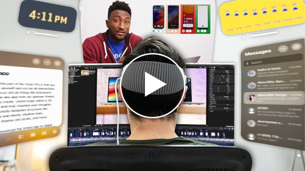 I Worked 8 hours in the Vision Pro and THIS Happened..